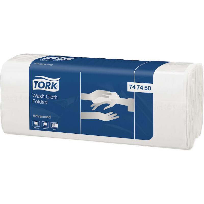 WASHANDJE ADVANCED FOLDED   747450-80ST-6L.   TORK