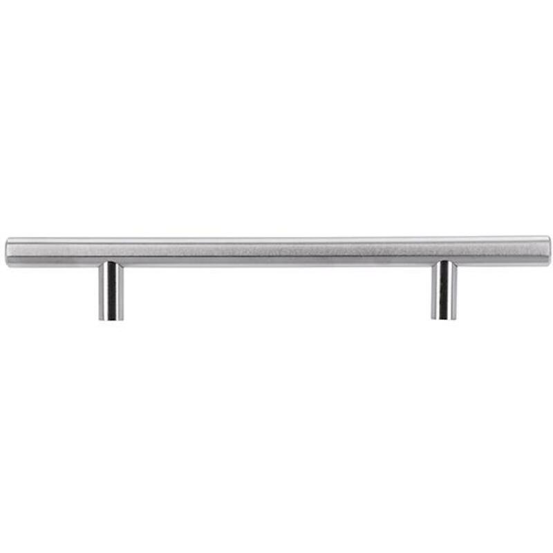 POIGNÉE MEUBLE EN T INOX    1408-208N1 128MM  SIRO