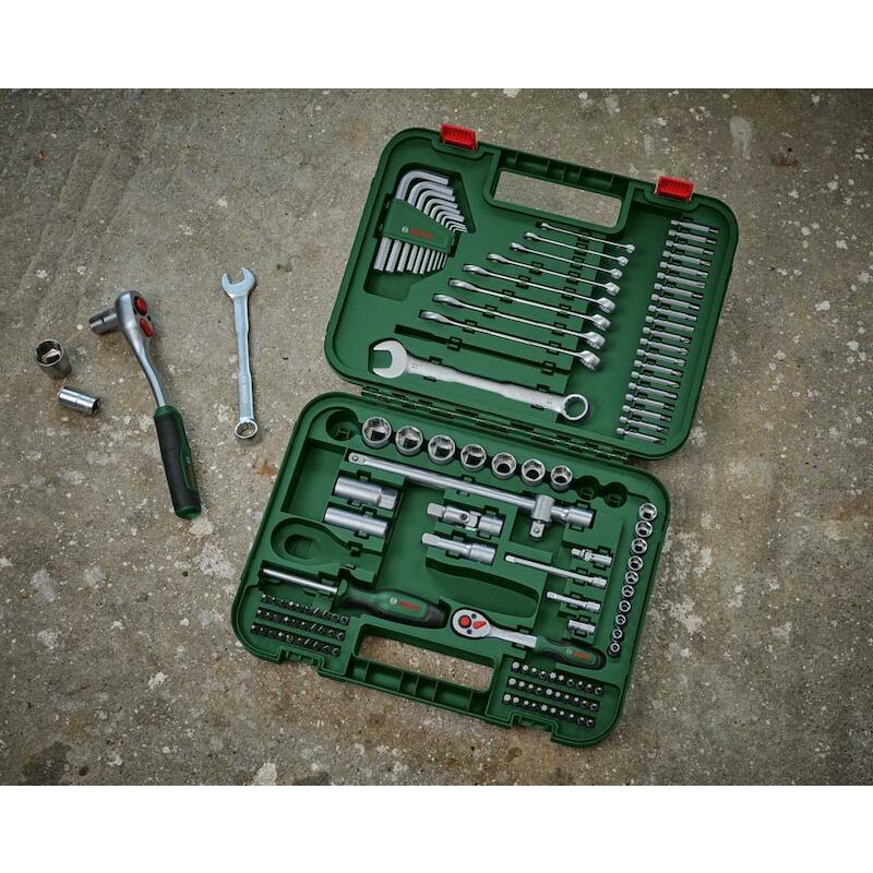 GEREEDSCHAPSKOFFER GEVULD   1600A02Z9B (132ST) BOS