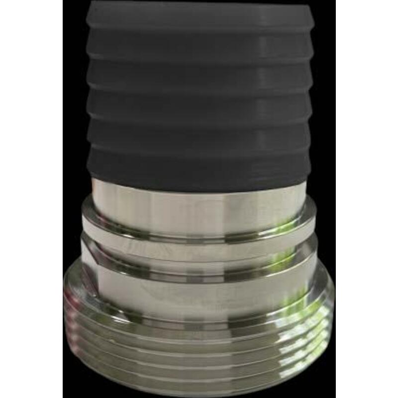 KOPPELING DN50 MACON M X 50MM SLT.PFA-ZWART  MACON