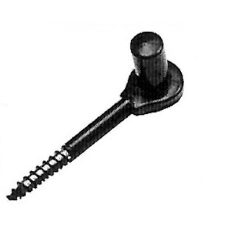 SCHROEFHAAK 10MM            112 - ZWART    ARGENTA