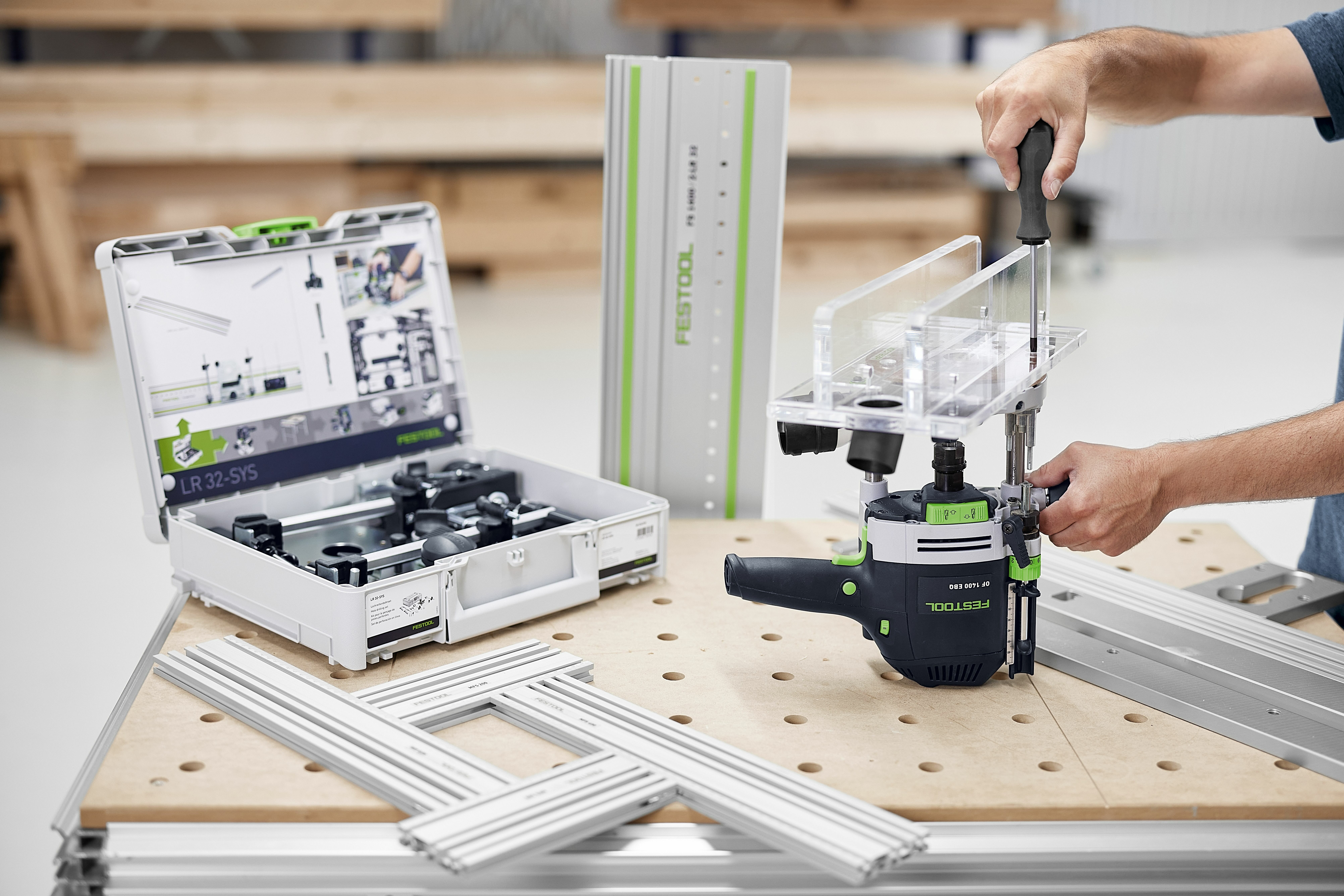 HOLE ROW DRILL SET LR 32-SYS - 576799 - FESTOOL