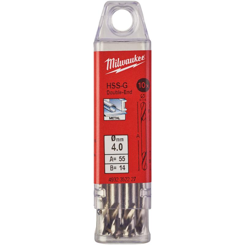 METAALBOOR HSS-G   4MM      4932352227(10ST)MILWAU
