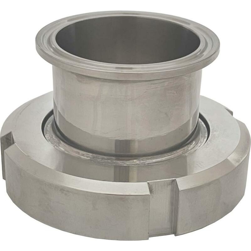 VERL.KOPP. DN20 X 34MM             RVS-DIN X CLAMP