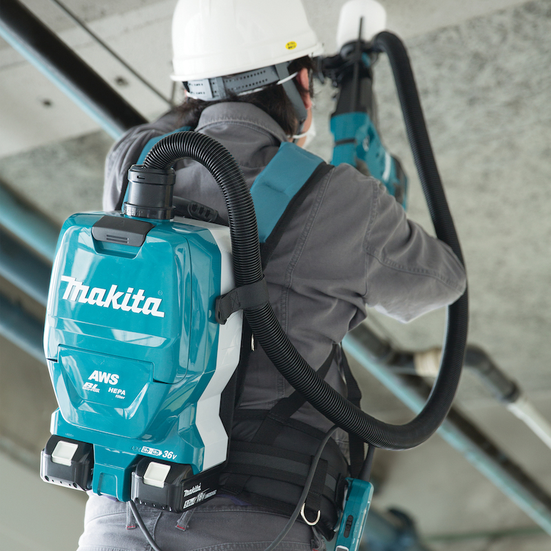 CORDLESS BACKPACK VACUUM CLEANER - DVC265ZXU - MAKITA