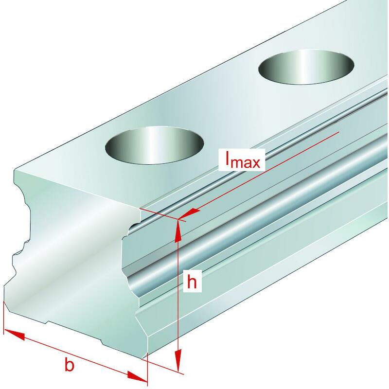 RAIL DE GUIDAGE TKVD20X3000-0001-EWL-G1        INA