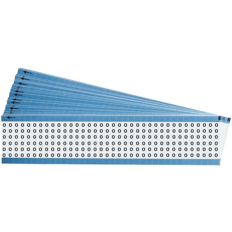 REPERE FIL '0' NOIR/BLANC   053300(900) 6,35X38