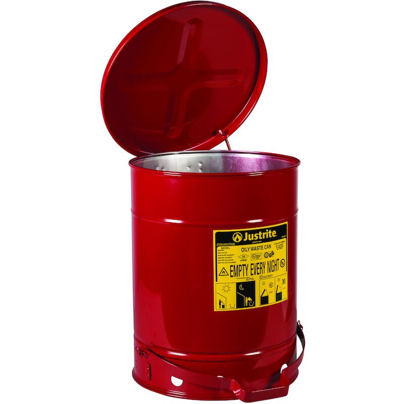 POUBELLE DÉCHETS HUILEUX    JCN09300RD - 38L  JUST