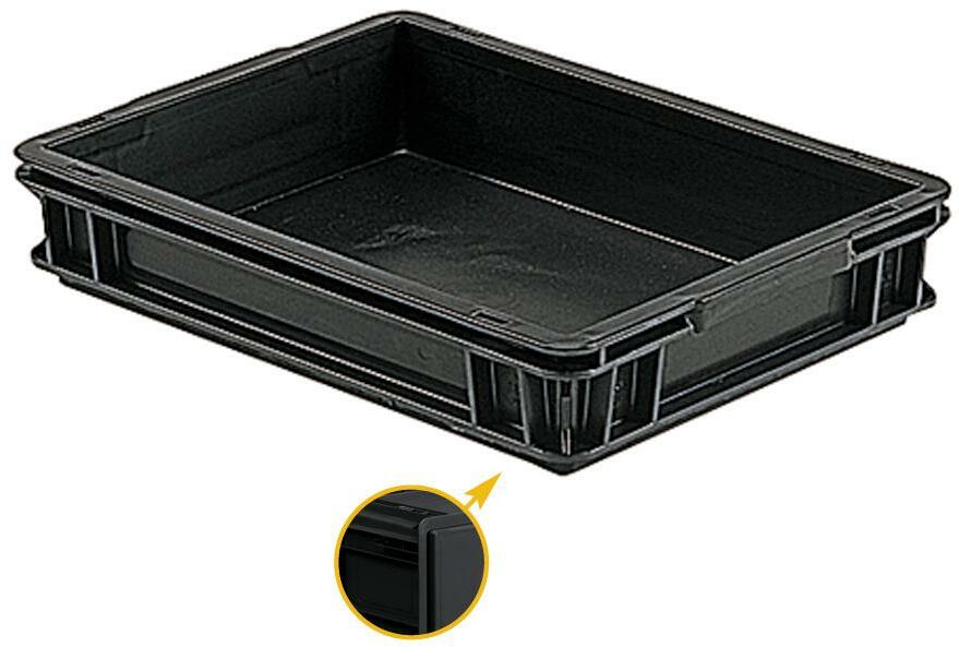 STAPELBAK FPA3652A007 400X75 ZWART            FAMI