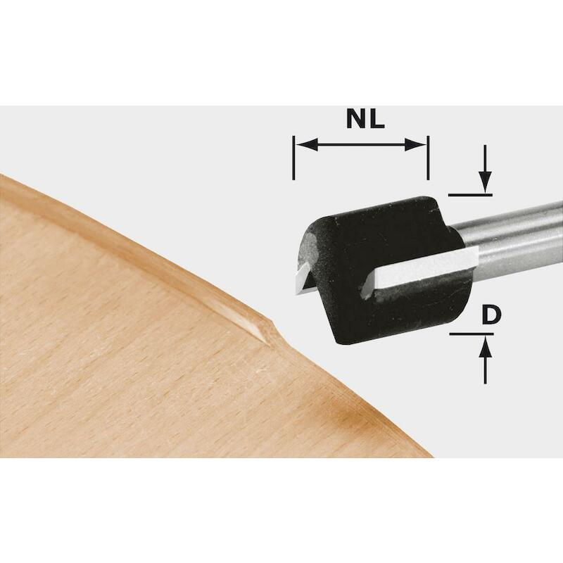 KANTENFREES HW D 19/16 S8 OFK 700 - 491666 - FESTOOL