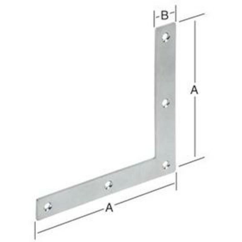 RAAMHOEK GALV               250X250X30