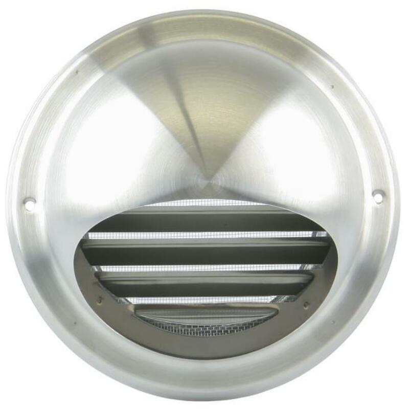 GRILLE RONDE INOX X         638 100MM       RENSON