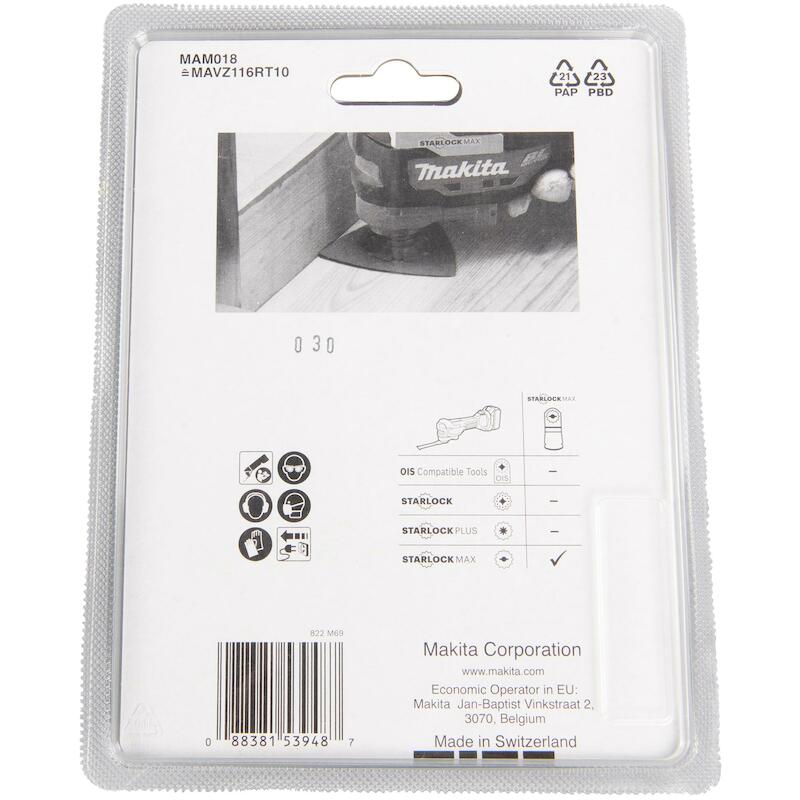 SANDING PLATE 116 MM - B-66581 - MAKITA