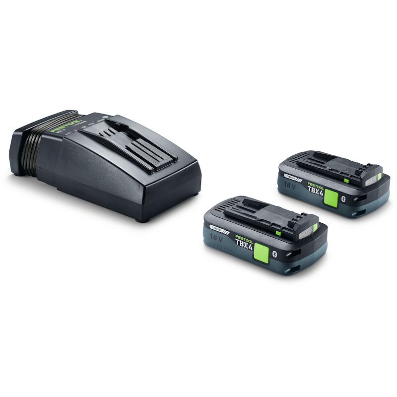 KIT DE CHARGE ACCU 18V/2X4A 18V 2XTBX4/TCL6   FEST
