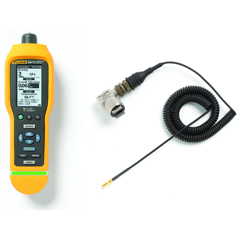 TESTEUR DE VIBRATIONS       FLUKE-805 FC/805 ES