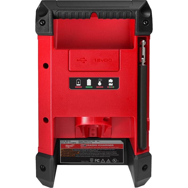 RADIO/CHARGEUR DAB+         M12 RCDAB+-0 MILWAUKEE