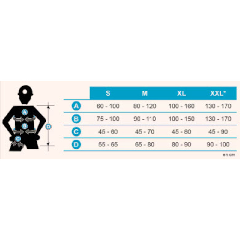 HARNAIS DE SÉCURITÉ         HT34 A      XL TRACTEL