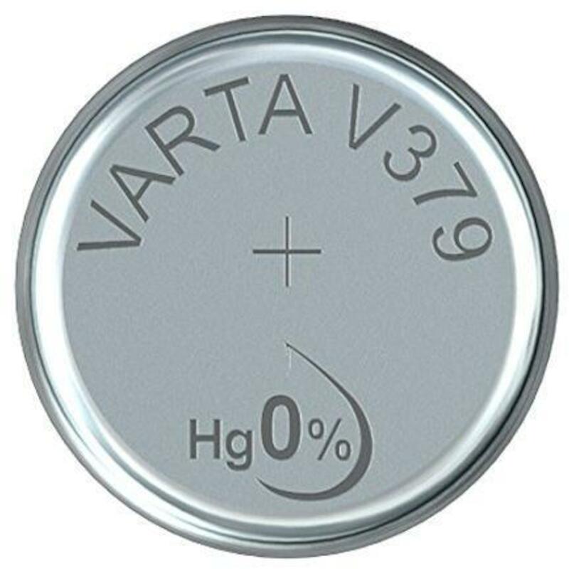 PILE BOUTON 5,8X2,15  1,5V     379  SR521    VARTA
