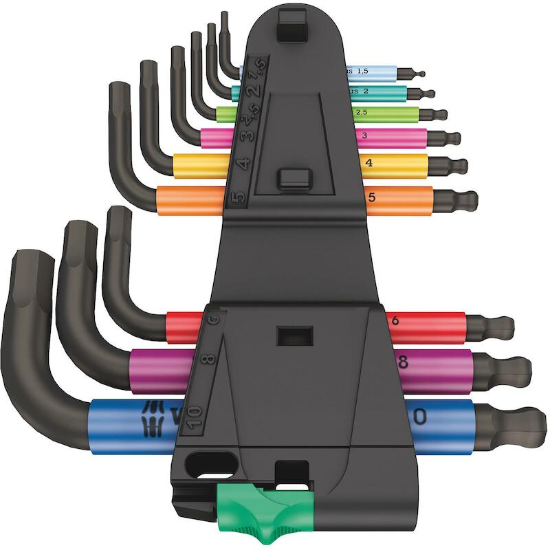 INBUSSLEUTELSET             950/9 HEX PLUS MULTI