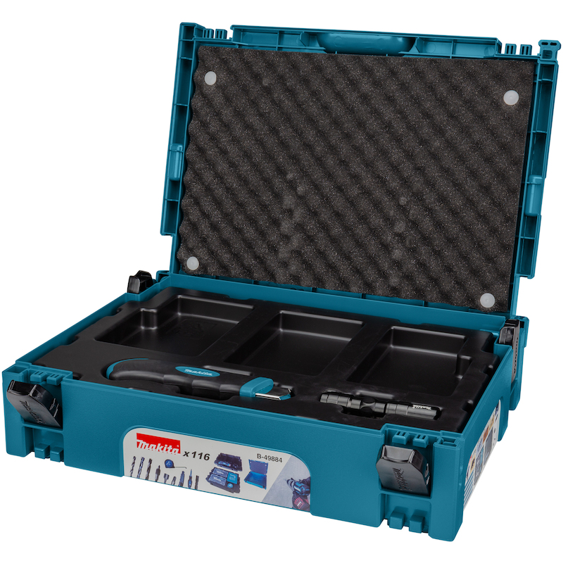 BOOR-/BITSET IN KOFFER      B-49884  (116ST)MAKITA