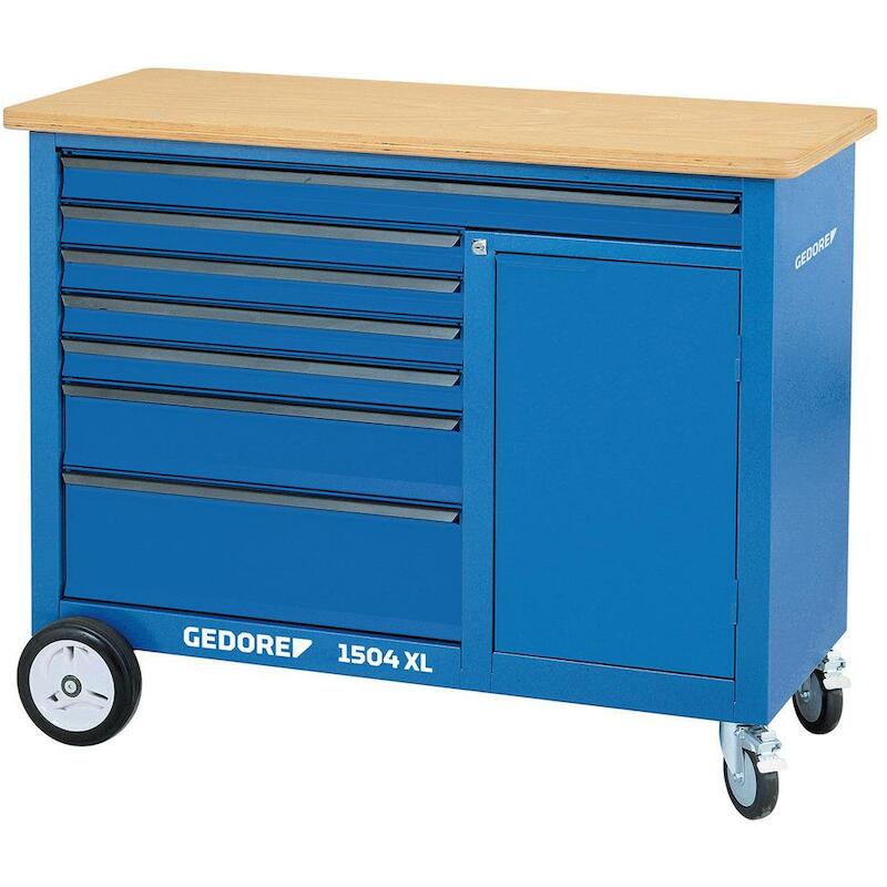 ÉTABLI MOBILE 7T.           1504XL          GEDORE