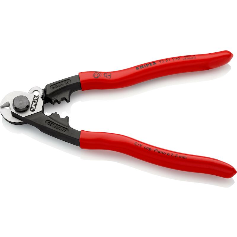 COUPE-CÂBLES ACIER          95 61 - 190MM   KNIPEX
