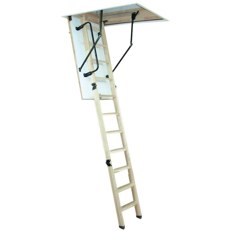 ZOLDERTRAP 3-DELIG 120X70   WOODYTREX SUPERIEUR AL