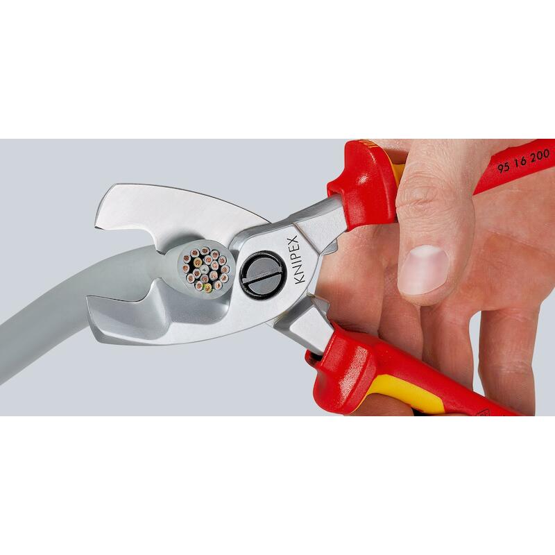 COUPE-CÂBLES DOUBLE TR.VDE  95 16 - 200MM   KNIPEX