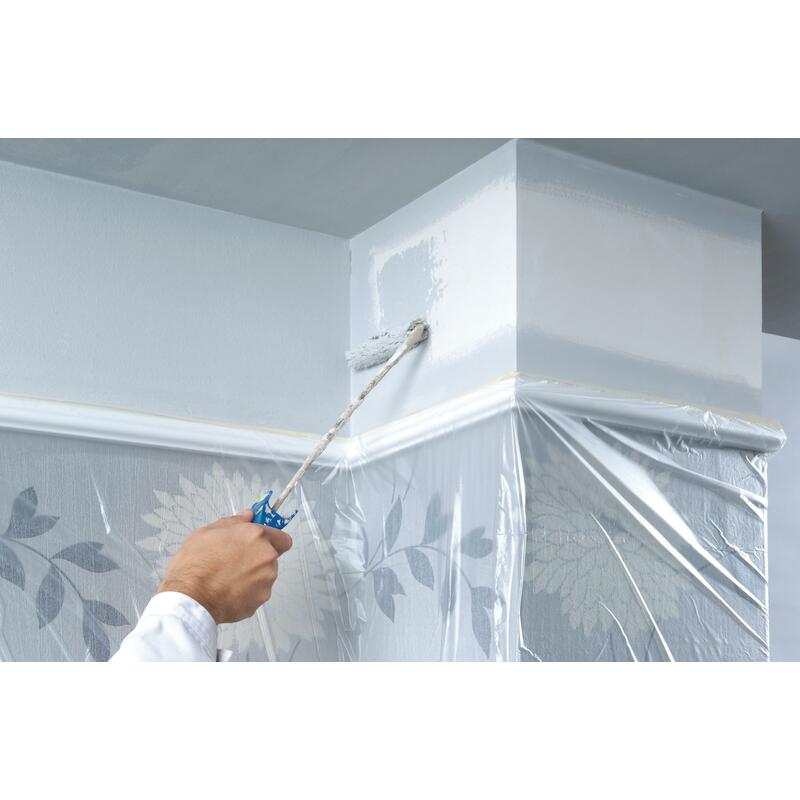KLEEFBAND - TESA 04368 EASY COVER LICHT GECRÊPT PAPIER - TRANSPARANT 1800 MM X 33 M