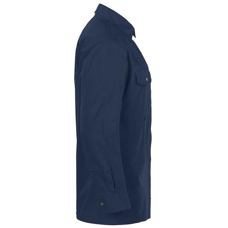 CHEMISE MANCHE LONGUE COTON 5210 MARINE  XS PROJOB