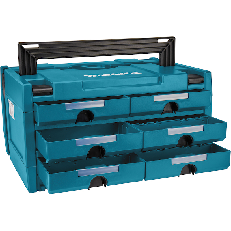 COFFRET DE TRANSPORT MAKSTOR (6 TIROIRS) - P-84333 - MAKITA