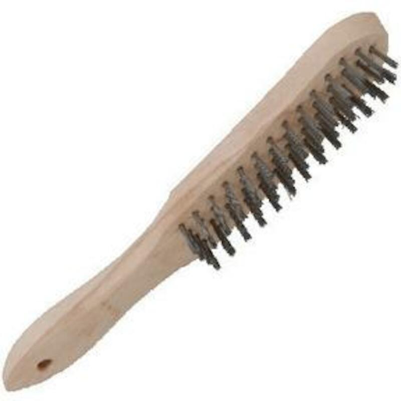 BROSSE SOUDEUR ACIER 4R.    HCB NOSSW     FLEXOVIT