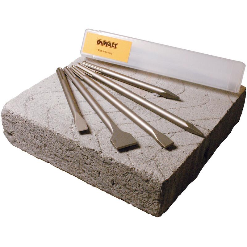 JEU BURINS SDS-MAX          SDSMAXSET2 (5ST)DEWALT