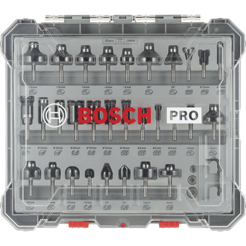 FREZENSET GEMIXT 6MM        2607017474 (30ST)BOSCH