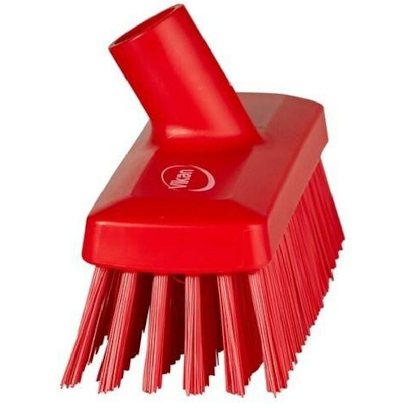 BROSSE À RÉCURER COMP.225MM 7042/4 ROUGE     VIKAN