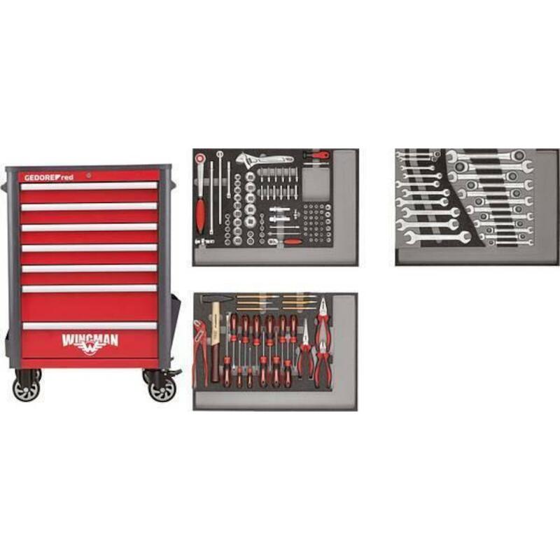 JEU D'OUTILS WINGMAN        R2207 (129PC)GEDORE SE