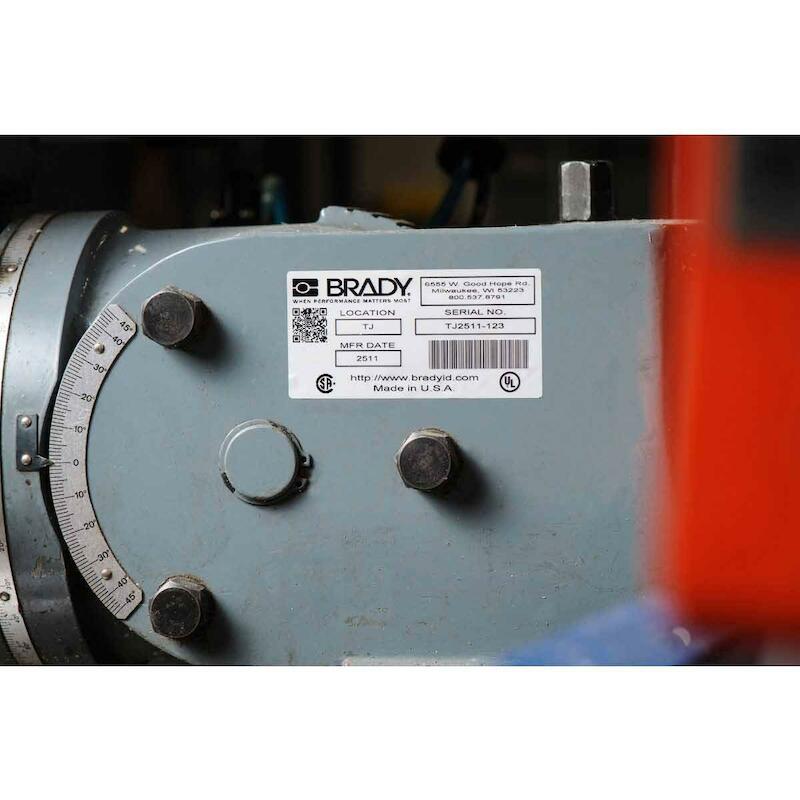 RUBAN ADH.GLOBALMARK ARGENT 076720 100MMX30M BRADY