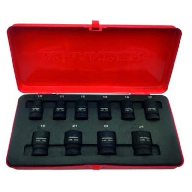 JEU DE DOUILLES 1/2" 10-24  P7613RN (10PC) XHANDER