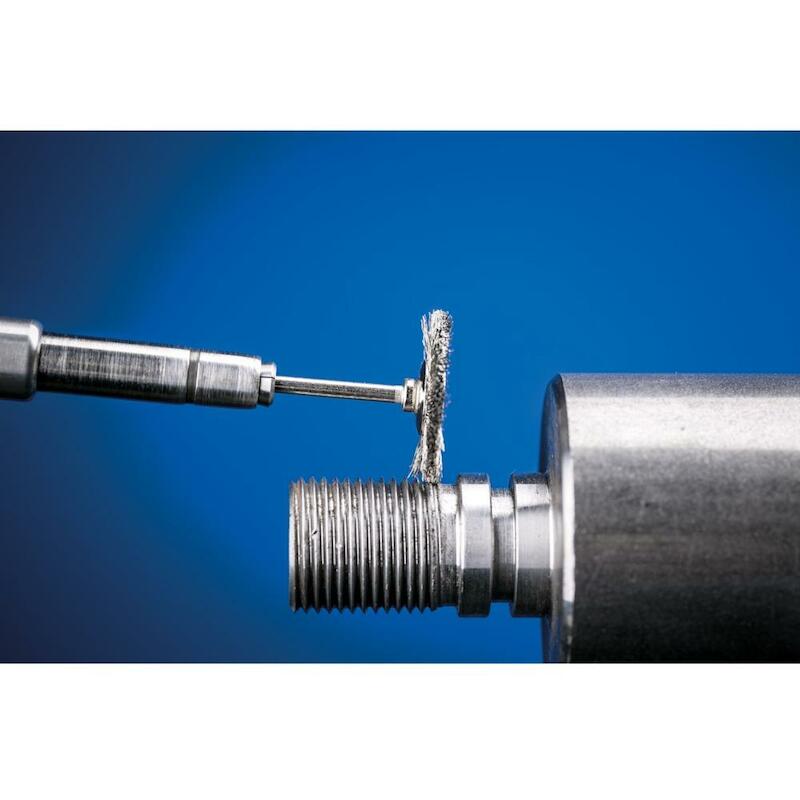 SCHIJFBORSTEL STIFT S3 22MM RBU RVS          PFERD