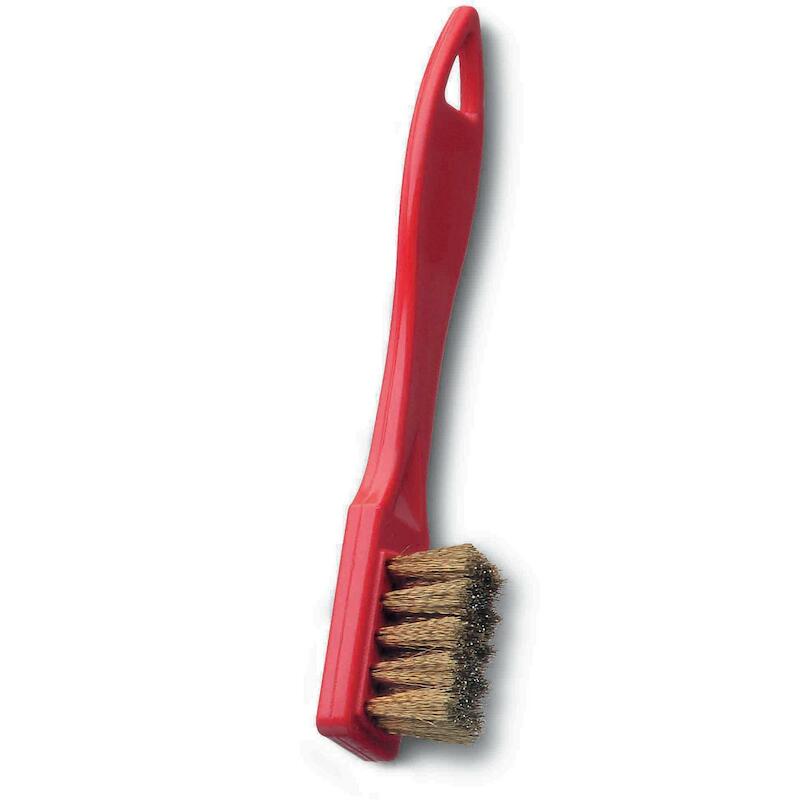 BOUGIEBORSTEL 4R. 155X22MM  182331 MESSING LESSMAN
