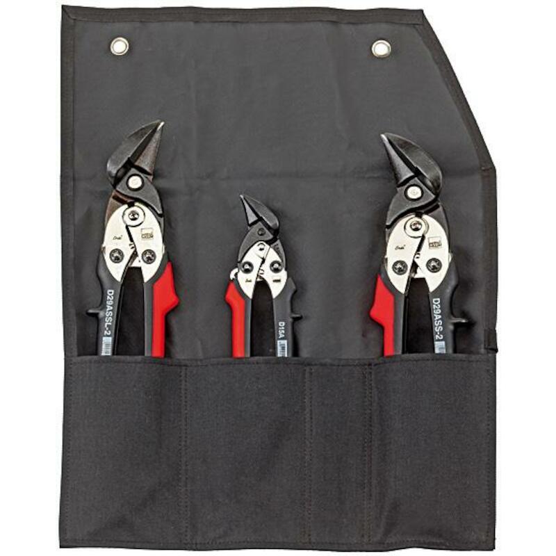JEU CISAILL.(SACOUCHE ROUL.)DSET29-15    (3PC)ERDI