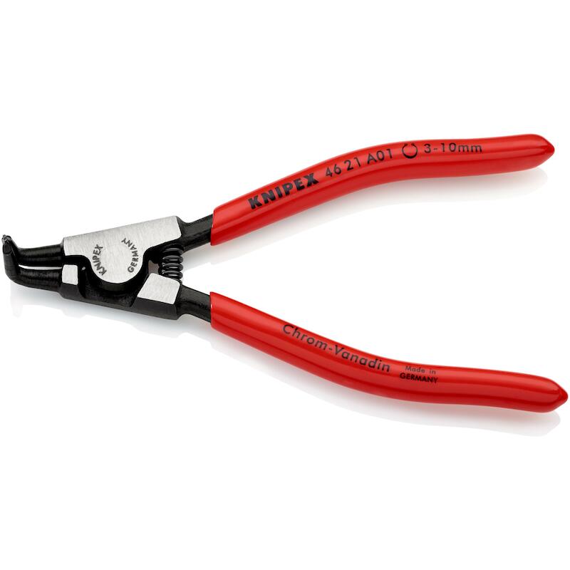 KNIPEX 4621A01 BORGVEERTANG ZWART GEATRAMENTEERD 125 MM