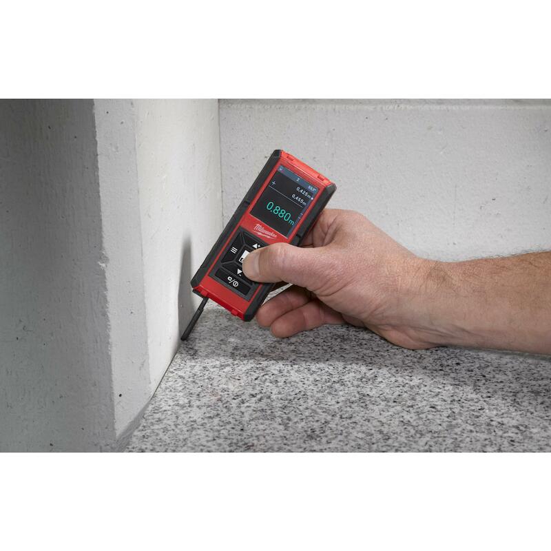 LASERAFSTANDSMETER 100M     LDM 100 2XAAA MILWAUKE
