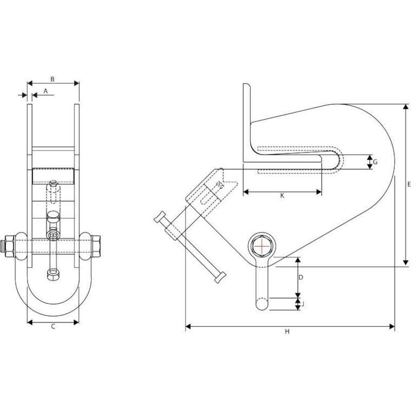 SUPERKLEM 0,5T              AC1 38-101MM SUPERCLAM