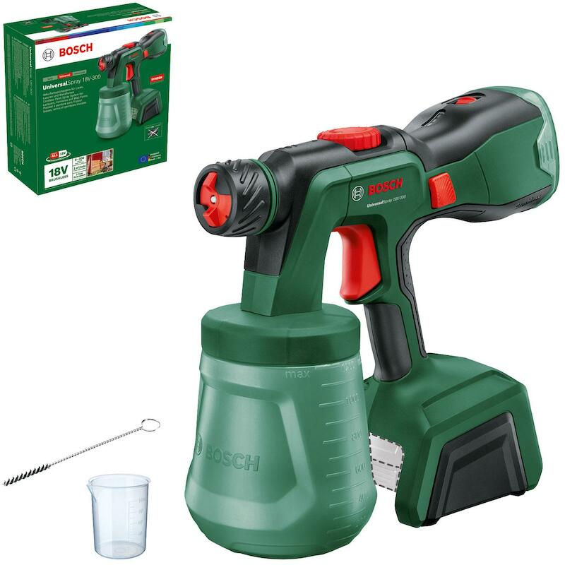 PIST.À PEINTURE ACCU 18V/BO UNISpray 18V-300 BOSCH