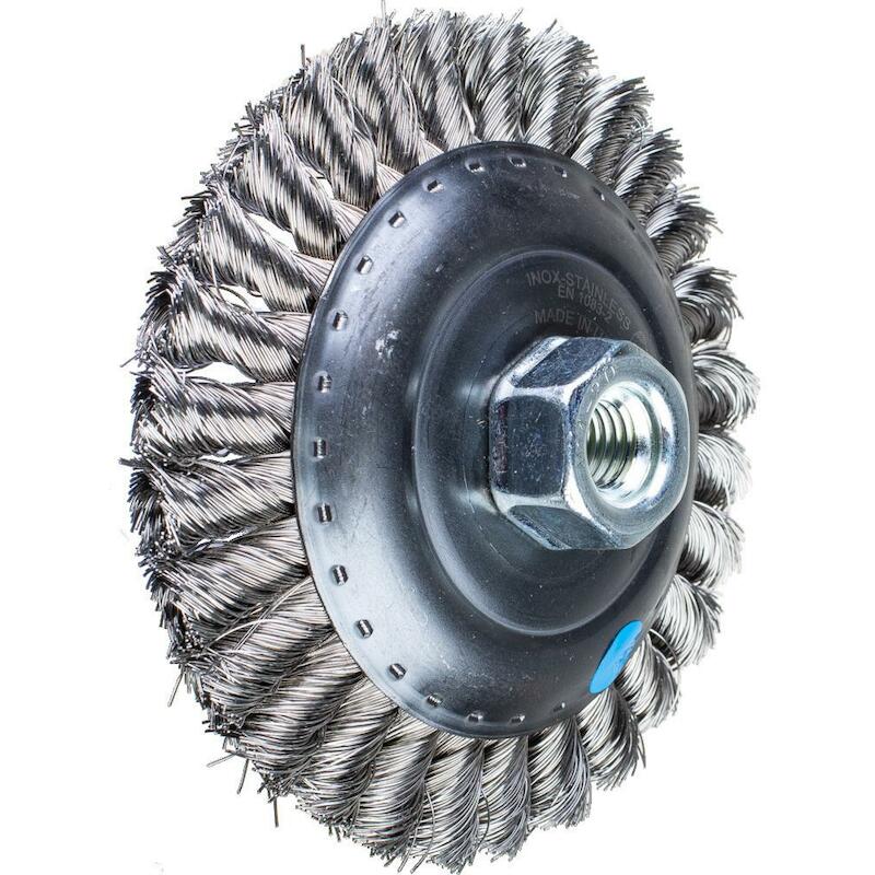 BROSSE CONIQUE 125MM        KBG INOX         PFERD