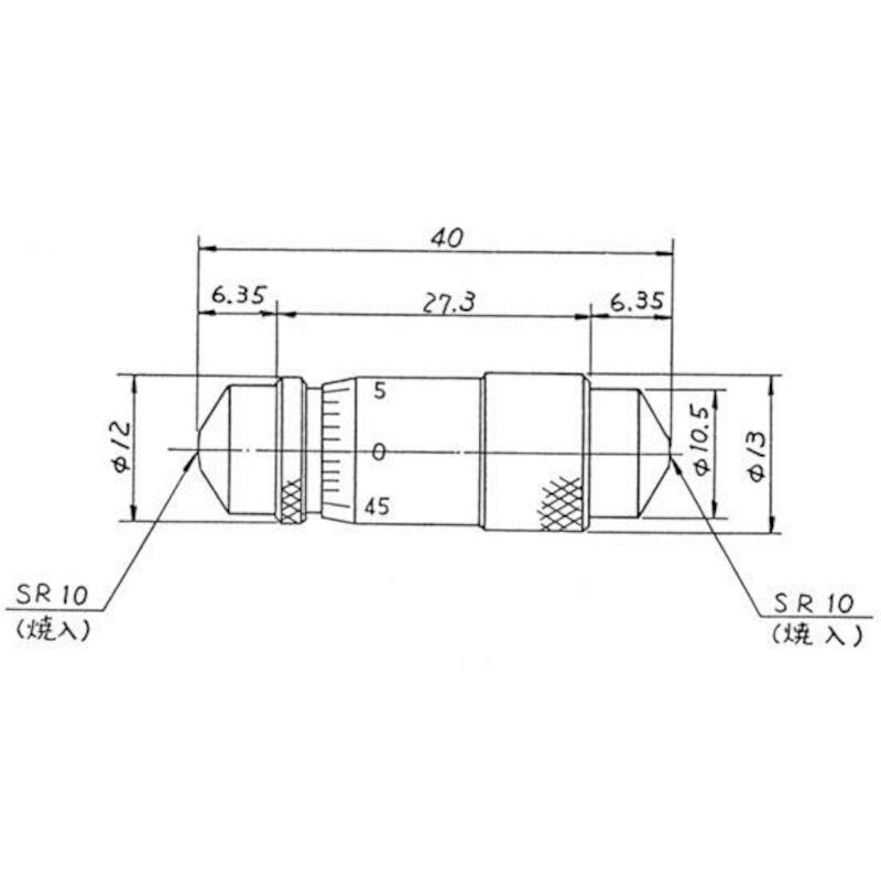 SCHROEFMAATKOP VR 139-203   139-003       MITUTOYO