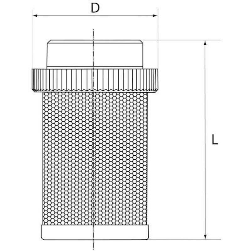 ZUIGKORF - 134045 SKR-38-K RIEGLER