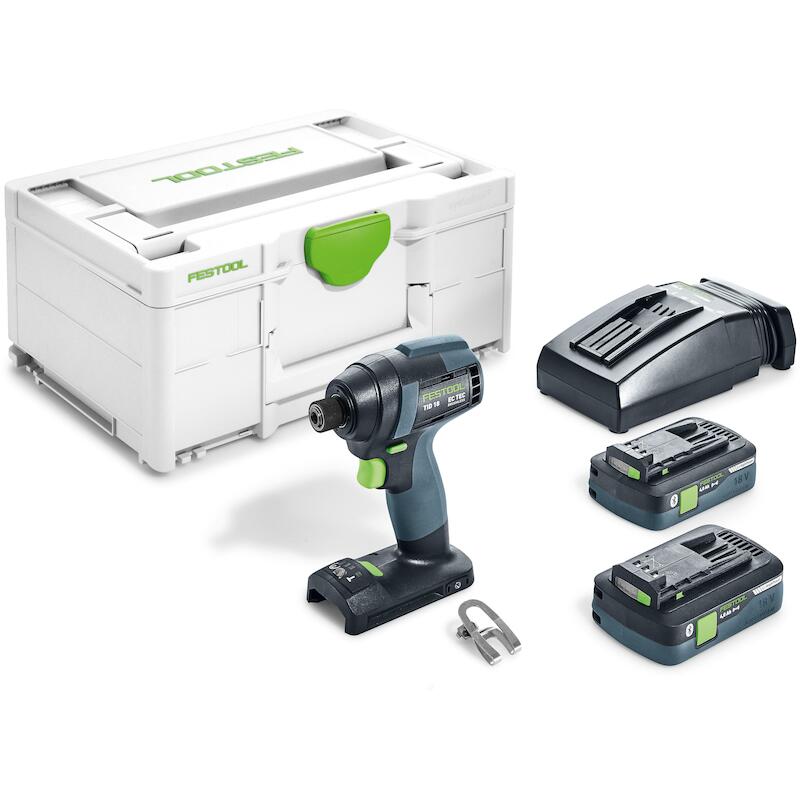 ACCU-SLAGSCHROEVENDRAAIER TID 18 HPC 4,0 I-PLUS - 576482 - FESTOOL