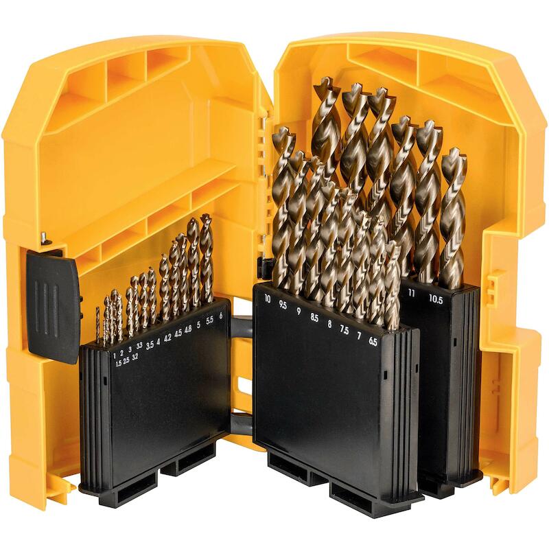 JEU FÔRETS À MÉTAUX HSS-CO  DT4957    (29PC)DEWALT